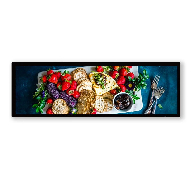 49.5 Inç LCD bar ekrany goşa ýüzli ekran öndürijisi