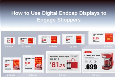 Satyjylary çekmek üçin sanly endcap displeýlerini nädip ulanmaly