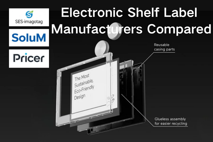 Elektron tekjäniň belligi öndürijileri deňeşdirildi: SES - imagotag vs SoluM ...