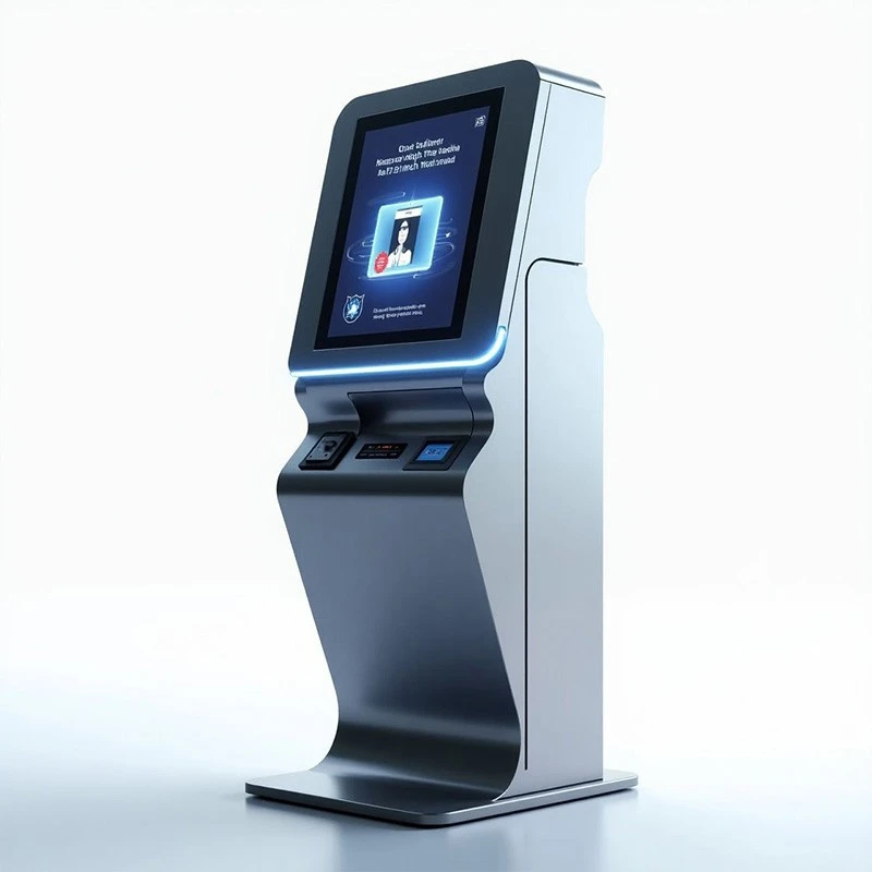 Özbaşdak - hyzmaty Bilet interaktiw kiosk displeýi